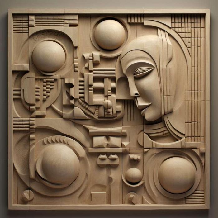 نموذج ثلاثي الأبعاد لآلة CNC 3D Art 